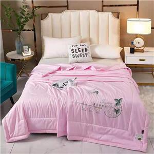 薄荷驅蚊夏季滌綸被子