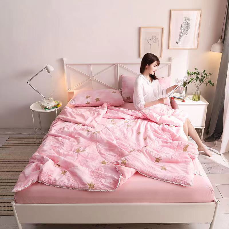 夏季絎縫滌綸被子