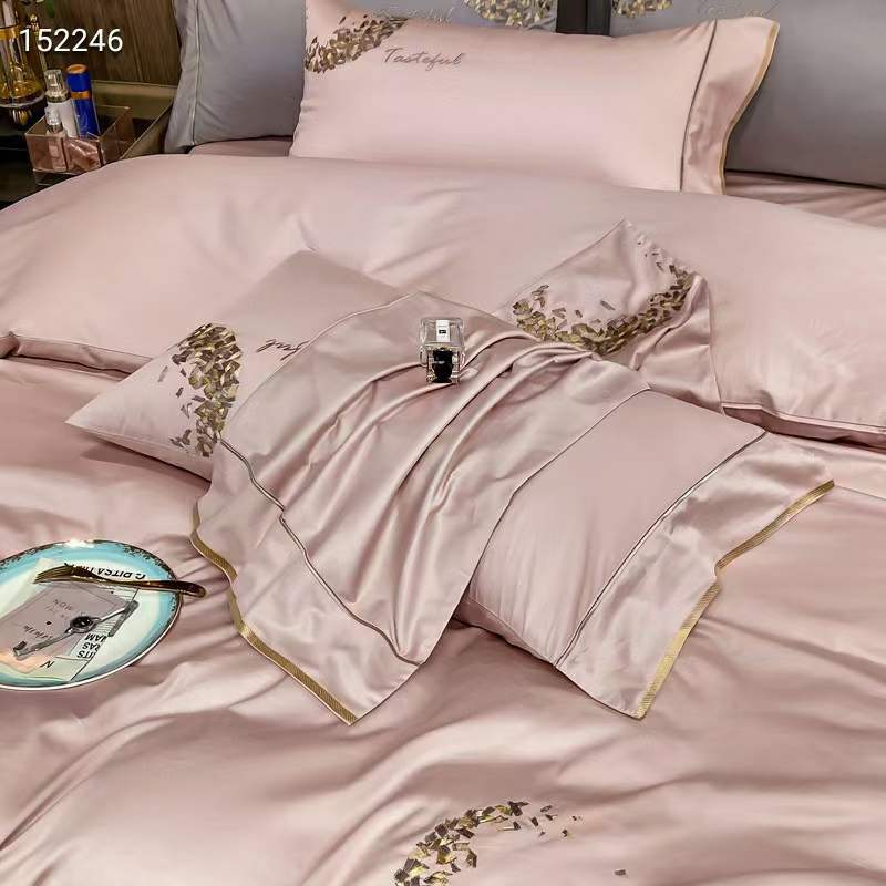pure colour cotton duvet set