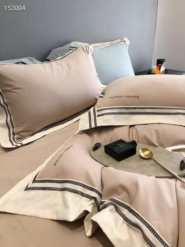 Milled fabric duvet set