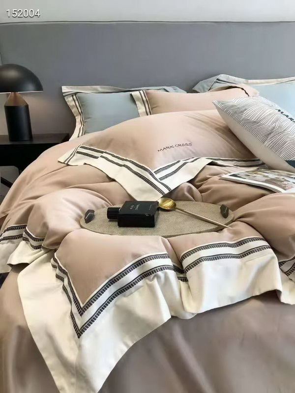 Milled fabric duvet set