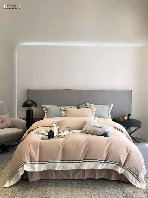 Milled fabric duvet set