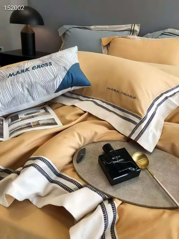 Milled fabric duvet set