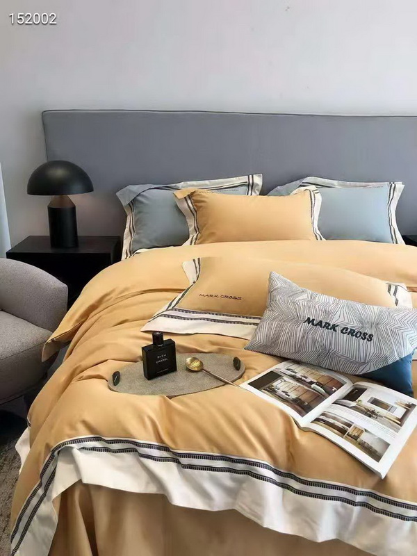 Milled fabric duvet set