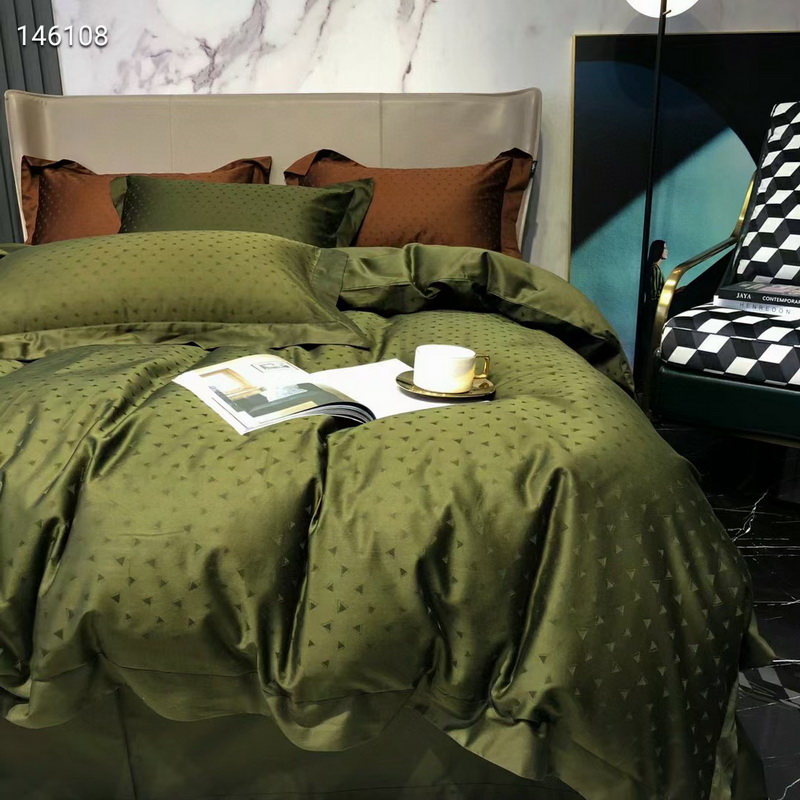 embroidered duvet set