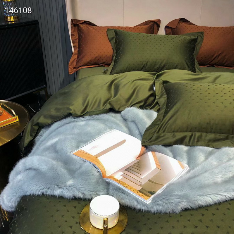 embroidered duvet set