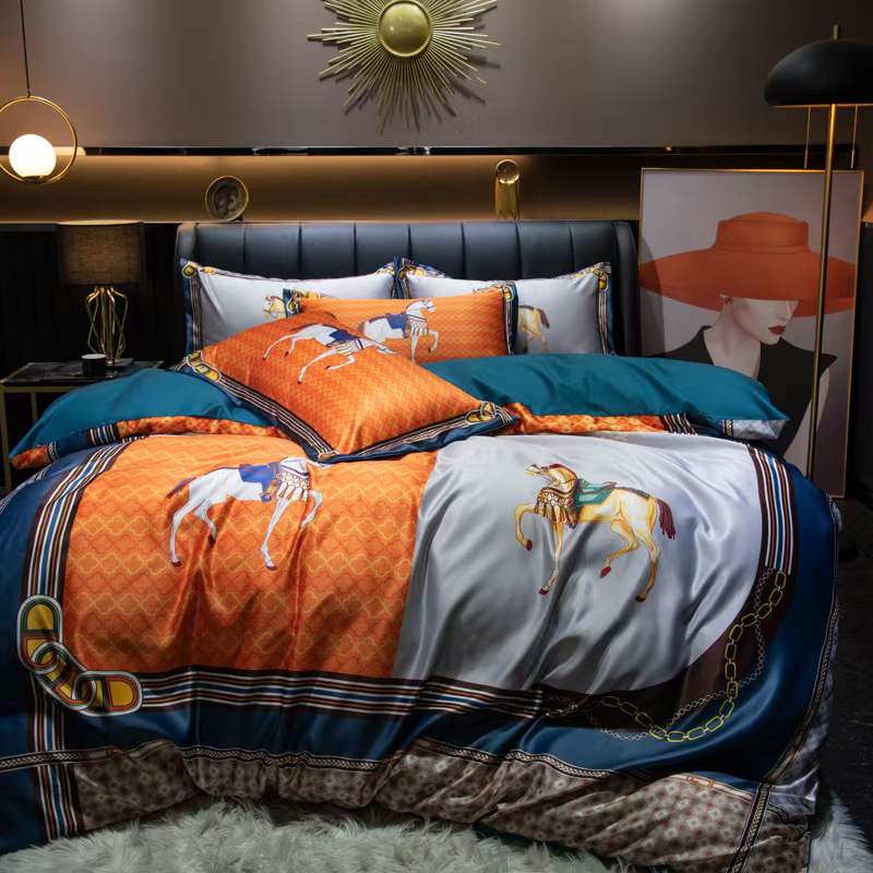 Satin Osaka duvet set