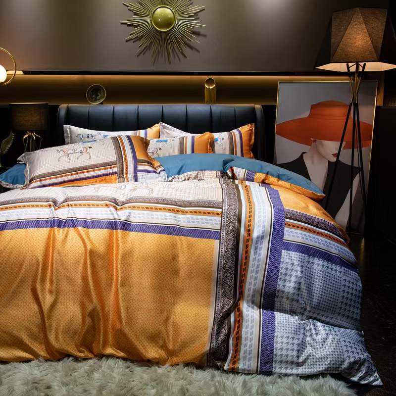 Satin Osaka duvet set