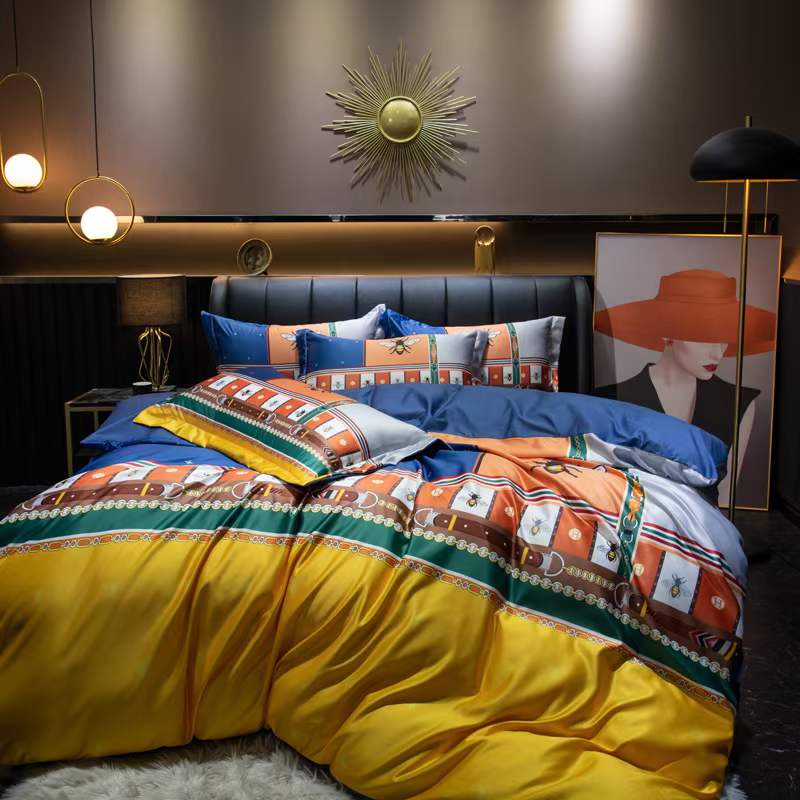 all cotton 60 branch duvet set