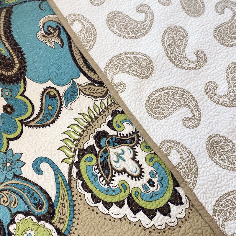 textile printing Bed cover