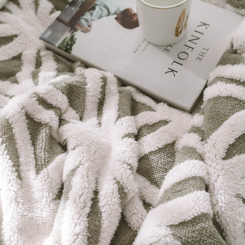 Northern Europe woollen blanket