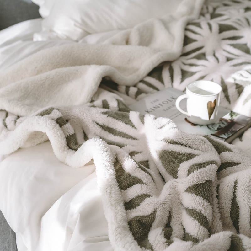 double-deck woollen blanket