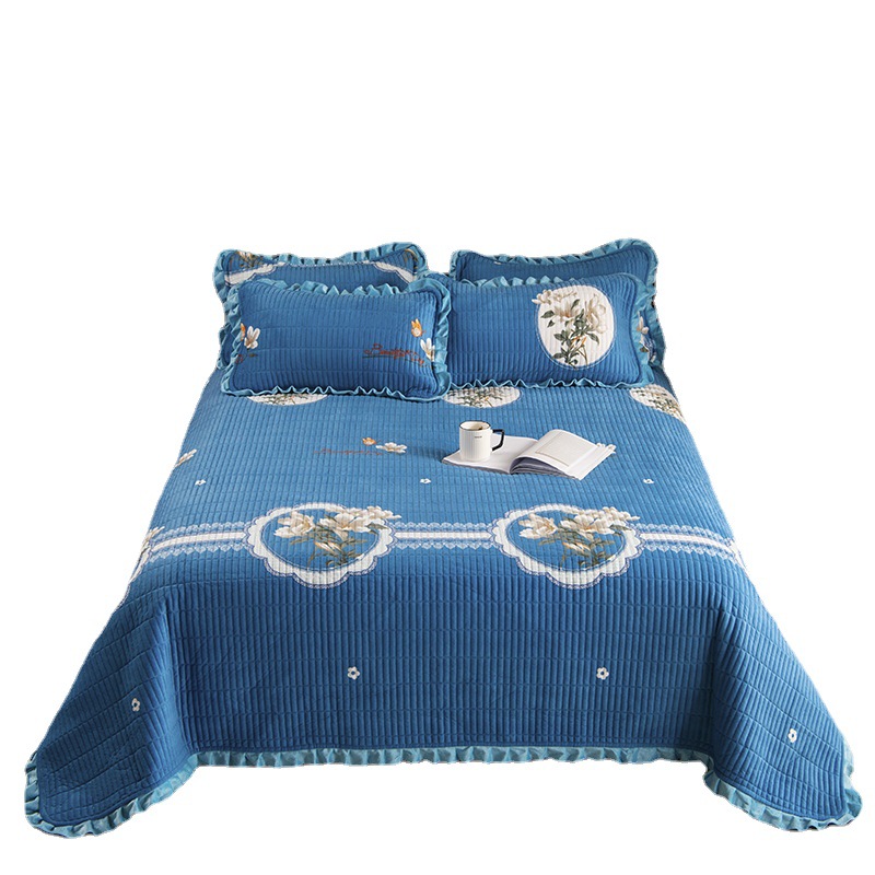 decorative border bed cover